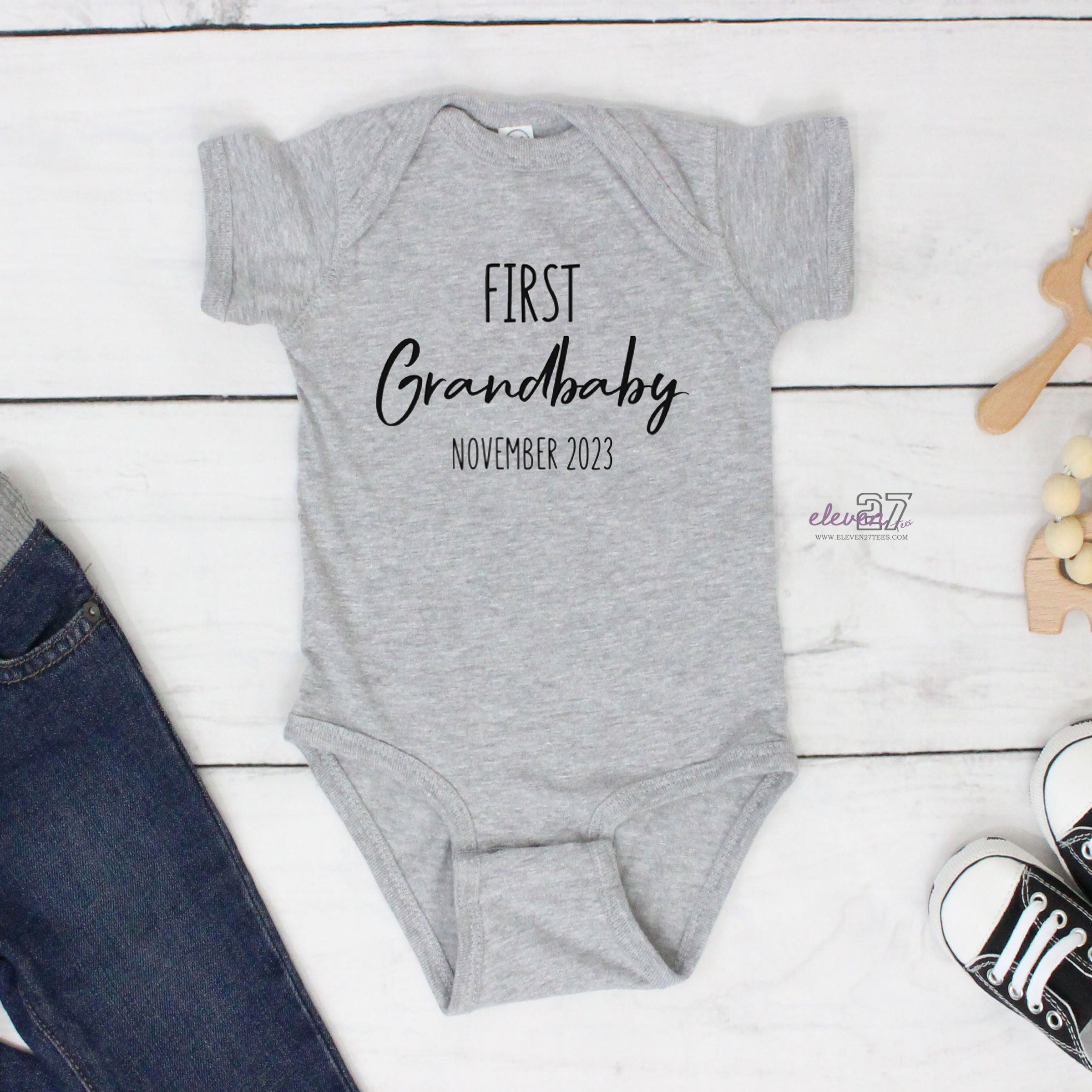 First grandbaby hot sale onesie