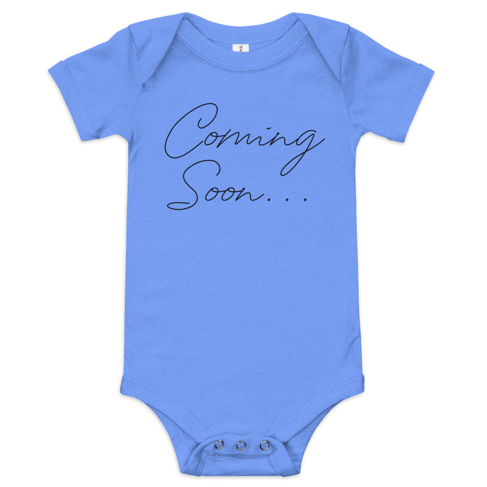 Coming Soon Pregnancy Announcement Gender Reveal Ideas – Eleven27 Tees